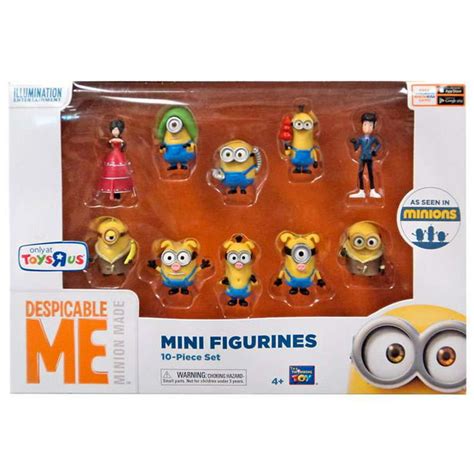 Despicable Me Minions Movie Minions Mini Figurines 10 Piece Set
