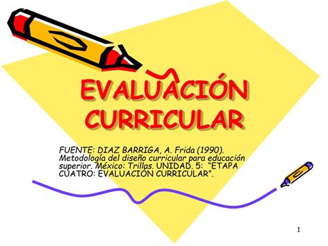 Ppt EvaluaciÓn Curricular Powerpoint Presentation Free Download Id