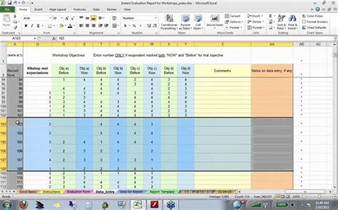 Excel Template For Survey Results Printable Templates