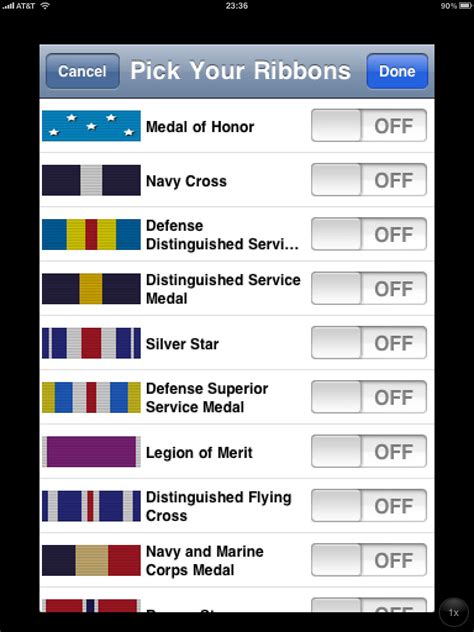 Navy Uniforms Navy Uniform Regulations Awards Ribbons