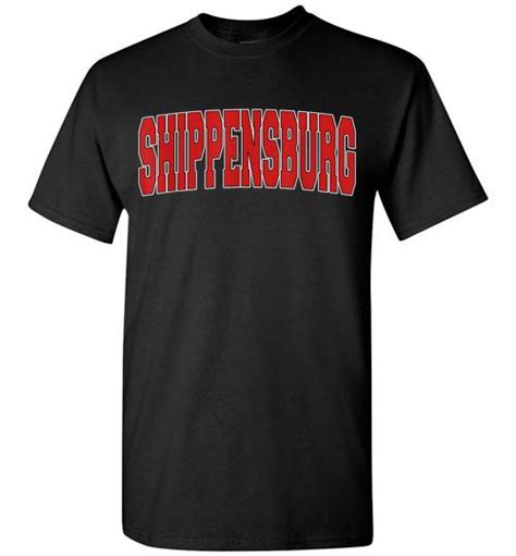 Shippensburg Pa Pennsylvania Varsity Style Usa Vintage Sport Shirt