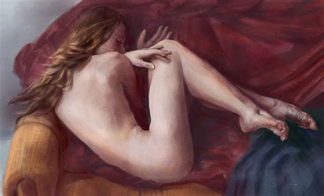 Fondos De Pantalla Pintura Obra De Arte Desnudo Mujer Modelo X Wallpapermaniac