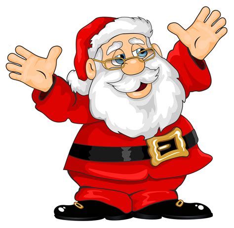 Dibujos Animados De Santa Claus Vector Png Hermoso Vi