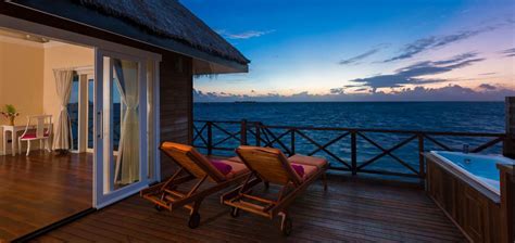 Sunset Reef Villa Sun Aqua Vilu Reef Featured Maldives Water Villas
