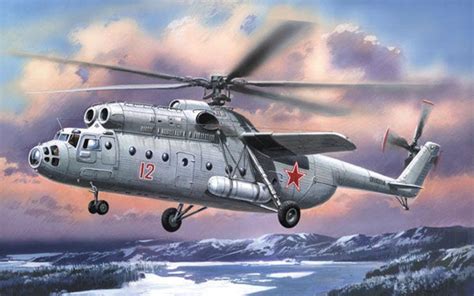 Mil Mi 6 Soviet Helicopter Early · A Model · Amo72119 · 172