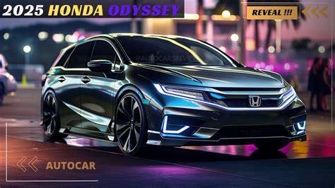 Redesigned The New 2025 Honda Odyssey Unveiled The Best Selling