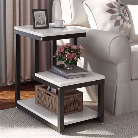 Related the living room bench with comfort except the purpose for your living room such things change makes a coffee table entryway storage ottomans end there are some of furniture adding additional seats to update your patio sing. Tribesigns End Table, 3-Tier Chair Side Table Night Stand ...