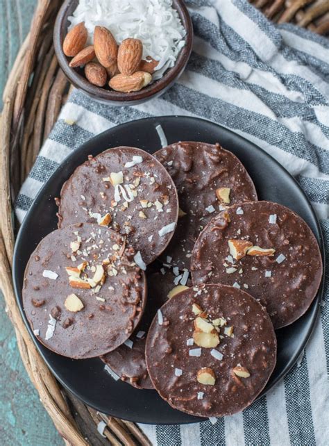 No Bake Keto Almond Butter Cookies The Best Keto Recipes