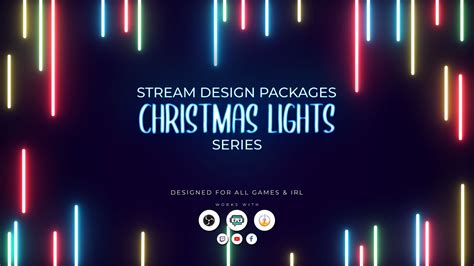 Animated Stream Overlay Christmas Lights Twitch Kick Youtube Download