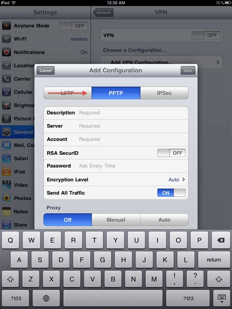 How To Set Up A Vpn On Ipad Pptp Intervpn