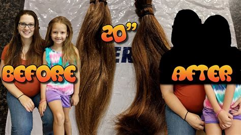 Drastic 20 Haircut Hair Donation Youtube