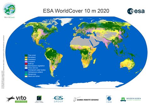 Release Of Esas Worldcover Map Worldcover