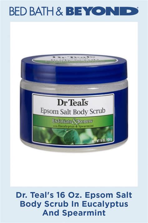 Dr Teal S Oz Epsom Salt Body Scrub In Eucalyptus And Spearmint