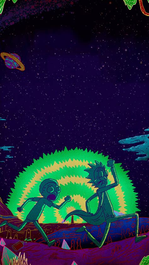39 Trippy Rick And Morty Desktop Wallpaper 1080x1920 Hd Picture