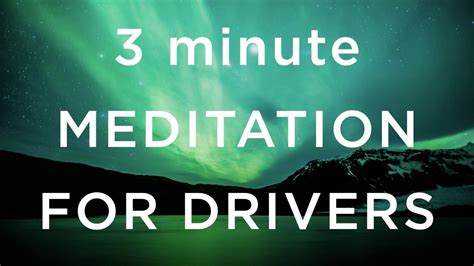 Guided Meditation For Driving Anxiety Deguid
