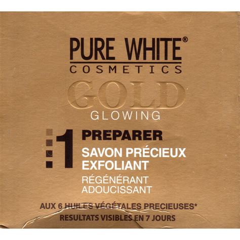 Pure White Gold Glowing 1 Prepare Precious Exfoliating Soap Bloome