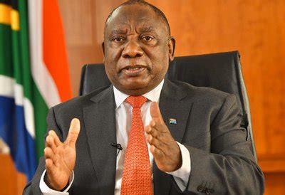 It's the one year anniversary. JUST IN: President Cyril Ramaphosa to address nation tonight