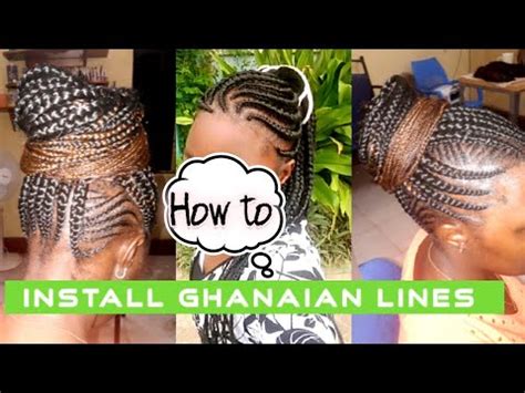 Jinsi ya kusuka majongoo how to do spirals ghana twist for beginners. Ghanaian Lines Hairstyles / installing Abuja bandika ...