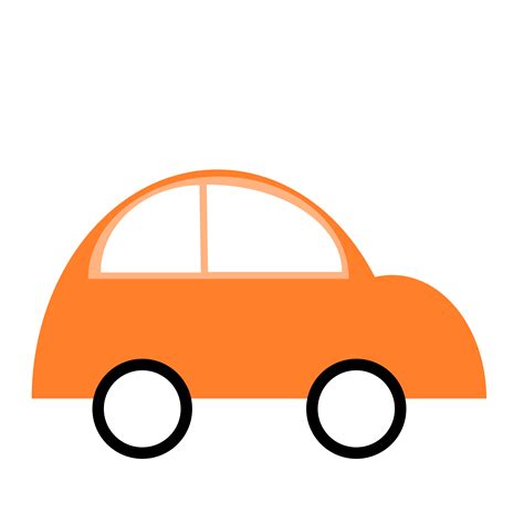 Library Of Orange Car Clipart Freeuse Library Png Files