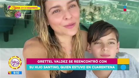 Grettell Valdez Se Reencuentra Con Su Hijo Tras Cuarentena Por