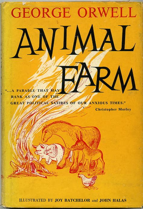 His experiences there helped show him just how effective some governments can be in controlling propaganda, controlling the message that the people receive. Eight Bookcases: Animal Farm, by George Orwell