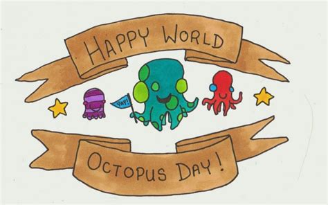 World Octopus Day October 8 2021 Happy Days 365