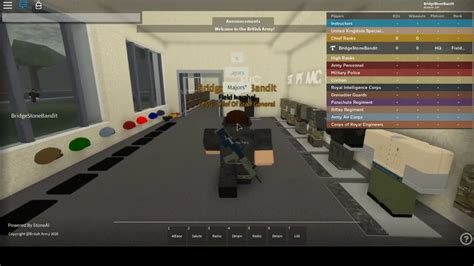 Roblox British Army Life As A Field Marshal Youtube