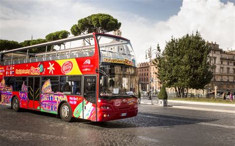 Autobús Turístico City Rome 48 Horas Con Tour Audio Guiado En La