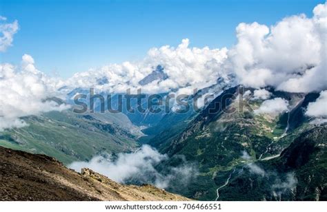 Amazing Nature View Green Mountain Forest Stock Photo Edit Now 706466551