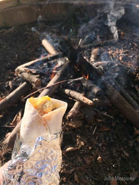 Maybe you would like to learn more about one of these? Campfire Breakfast Burritos - Julie Measures