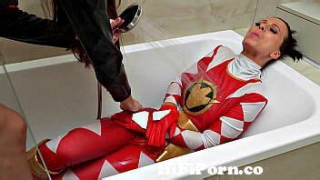 Lesbian Super Heroes Sex Fight Red Ranger And Humiliated From Power