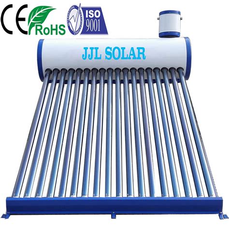 Non Pressurized Low Pressure Solar Hot Water Heating System Solar