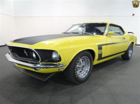 1969 Ford Mustang Boss 302 113727 Miles Bright Yellow 2dr 302 Cid V8 4