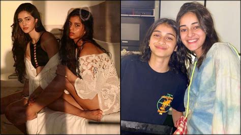 Suhana Khan Rysa Panday Turn Editors For Ananya Panday Cut Video Clip On Her First Year