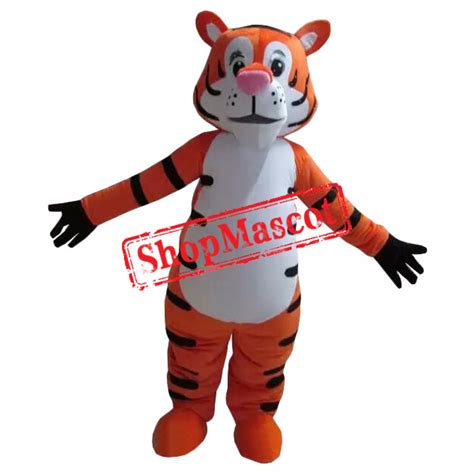 Affordable Lovely Tiger Mascot Costume