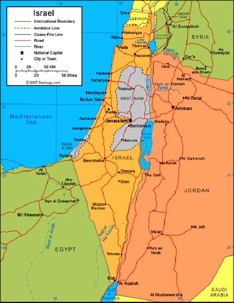 Zion Israel Map