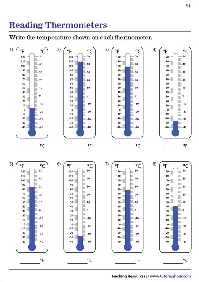30 Reading A Thermometer Worksheet Support Worksheet