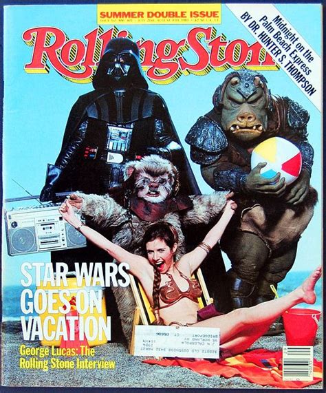 Vintage Rolling Stone Magazine July 1983 Star Wars Hunter Carrie
