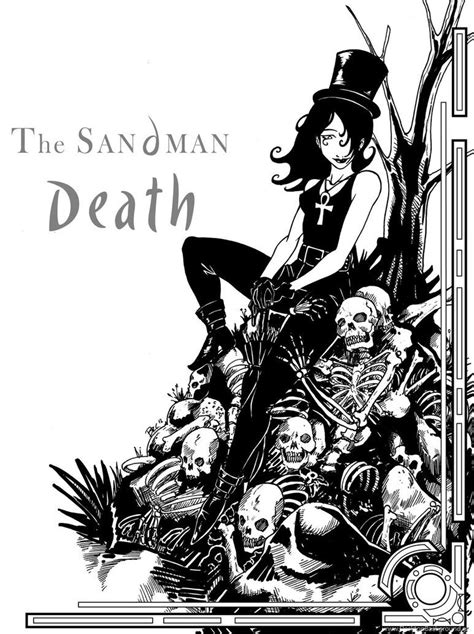 Sandman Death By Brainandfat On Deviantart Desktop Background