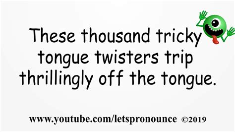 improve your english pronunciation with english tongue twister 28 youtube