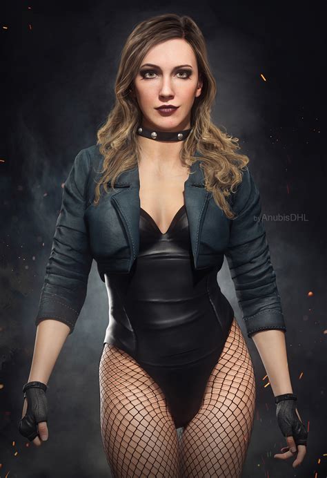 Black Canary Katie Cassidy By Anubisdhl On Deviantart