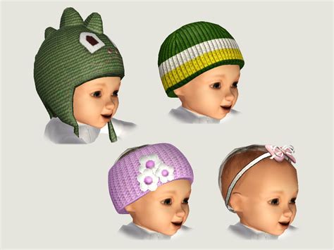 Mod The Sims Ea Hats For Babies Part 2