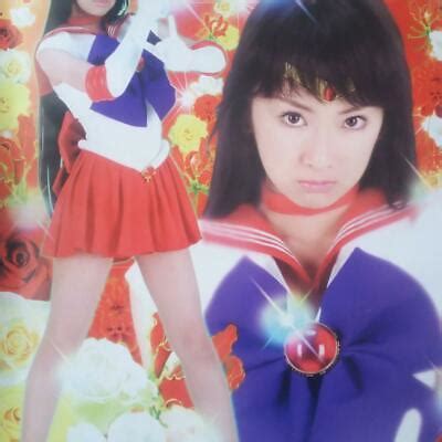 Banpresto Sailor Moon Sailor Mars Keiko Kitagawa Live Action Poster From Japan Ebay