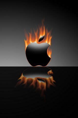 Known as the apple fire, the blaze has scorched 28,085 acres and is currently 30% contained. View source image | Black apple logo, Apple logo wallpaper