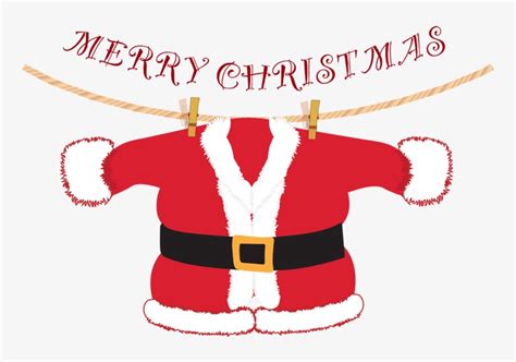 Clip Arts Related To Christmas Santa Outfit Clipart Transparent Png