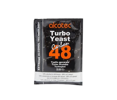 Alcotec Turbo Yeast Carbon 48 Narre Brew Supplies