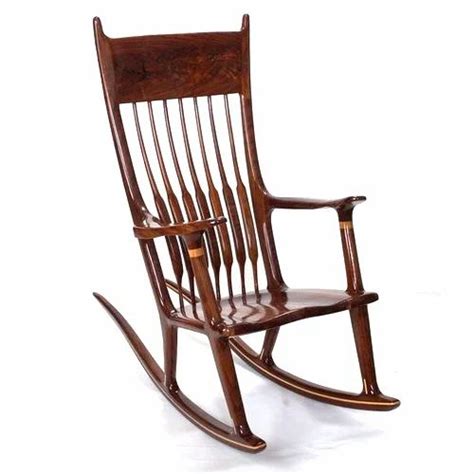 Brown Wooden Rocking Chair At Rs 12000 In New Delhi Id 17064360933