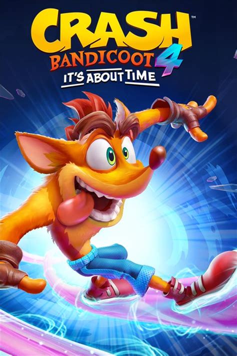 Crash Bandicoot 4 Its About Time Cover Or Packaging Material Mobygames