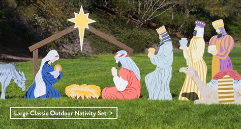 Best 30 Christmas Nativity Scene Outdoor Home Inspiration And Ideas