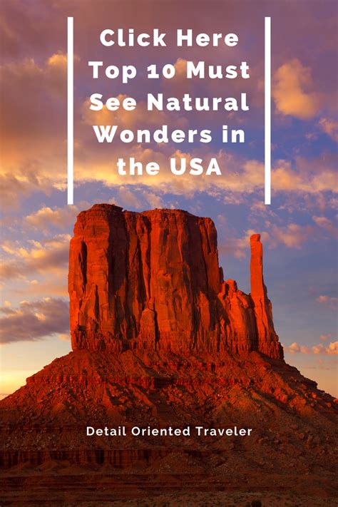 Top 10 Must See Natural Wonders In The Usa Natural Wonders United